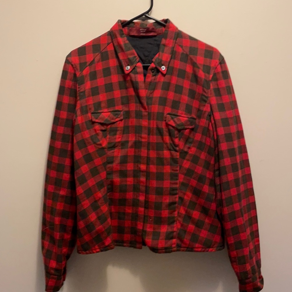 Authier plaid jacket size small